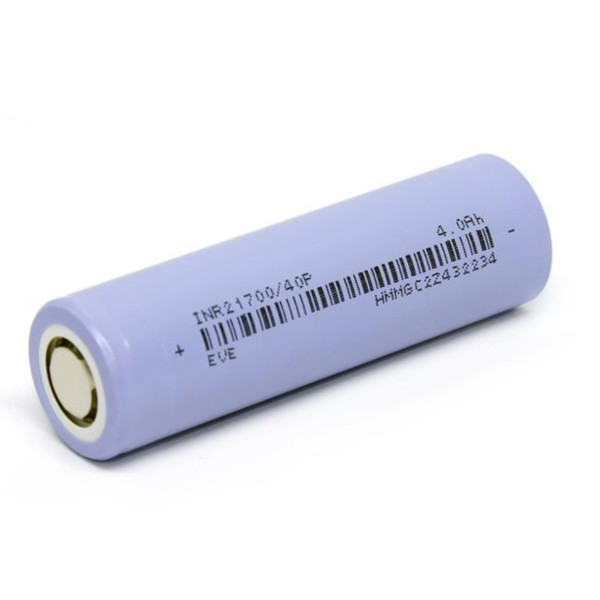 Аккумулятор EVE 21700 EVE INR 40P 4000mAh 50A Grade A ячейки Аккумулятор EVE 21700 EVE INR 40P 4000mAh 50A Grade A ячейки